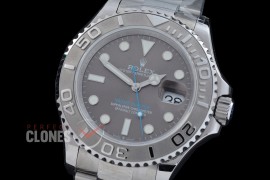 0 0 0 0 RYMEN00801 QF 126622 904L Steel Yachtmaster Men SS/SS Dark Rhodium Grey VR 3235