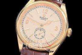 RLP1908-115 RF Perpetual 1908 52508 YG/LE Gold Asian Clone Cal 7140