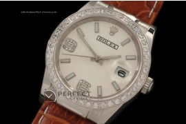 RDJMS10161 LE White 2008Insignia Dial Diam Bez Lume Stk/Diam Num