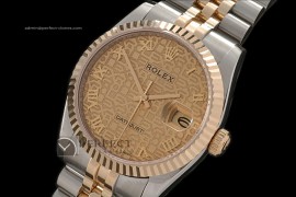 RDJMT01010 TT Jub SS Jubilee Gold Roman Swiss Eta 2836-2