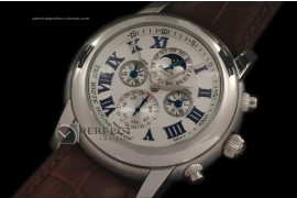 AP10018 EQ Time Perpetual Calender SS White Asian 21J