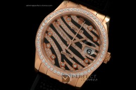 RDJMR00101 Royal Black RG/Diam Bez/RU Swiss Eta 2836
