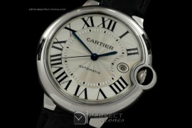 CARBA00088A Ballon De Cartier Men SS/LE White Asian 2824