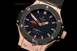 HB38-01011 Big Bang 38mm Tulga RG/Ru CF Black Swiss Quartz