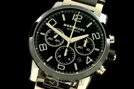 MB00106S Timewalker Chrono SS/CER Black A-7753 28800