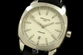 PP00201 Calatrava Classic SS/LE White A-2824