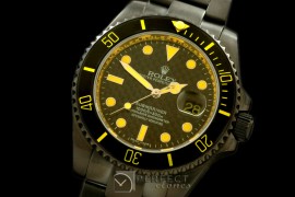 RLS-SP-101 Submariner 11661Watch What if Edition PVD Blk A2813