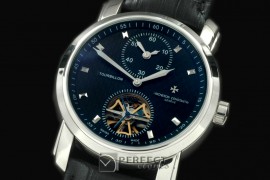 VC00212 Matle Tourbillon Duo Time SS/LE Black Asian Auto 2813