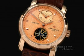 VC00223 Matle Tourbillon Duo Time RG/LE R-Gold Asian Auto 2813