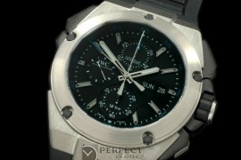 IWIG00142 3865 Ingenuier Double Chronograph SS/RU Black A-7752