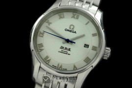 OMDE10081 Deville Co Axial Auto SS/SS White Asian 2824
