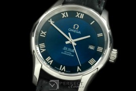 OMDE10083L Deville Co Axial Auto SS/LE Blue Asian 2824