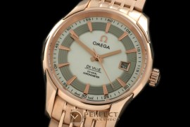 OMDE10096 Deville Co Axial Auto RG/RG White Asian 2824
