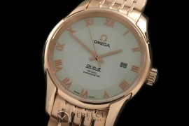 OMDE10091 Deville Co Axial Auto RG/RG White Asian 2824