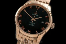 OMDE10092 Deville Co Axial Auto RG/RG Black Asian 2824