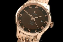 OMDE10094 Deville Co Axial Auto RG/RG Brown Asian 2824