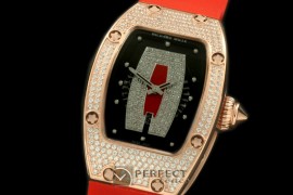 RM007-112 RG/RU Diam/Red Asian 21J Decorated