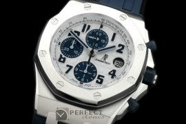 AAP10015R Royal Oak Chrono SS/RU Navy A-3126