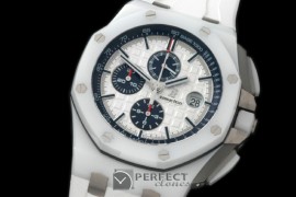 AAP00143 2014 Royal Oak Chronograph CER/RU Wht A-3126 Sec@12