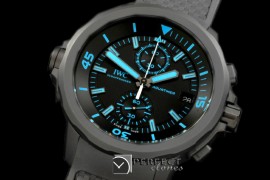 IWAQT20015 2013 Aquatimer PVD/RU Black/Blue Jap Quartz