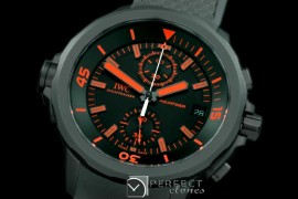 IWAQT20017 2013 Aquatimer PVD/RU Black/Org Jap Quartz