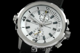 IWAQT20001 2013 Aquatimer SS/RU White Jap Quartz