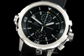 IWAQT20003 2013 Aquatimer SS/RU Black Jap Quartz