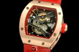 RM038-113 Bubba Watson Tourbillon RG/RU Red Swiss Qtz