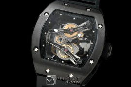 RM038-107 Bubba Watson Tourbillon PVD/RU Black Swiss Qtz