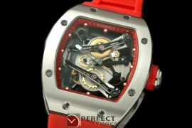 RM038-103 Bubba Watson Tourbillon SS/RU Red Swiss Qtz
