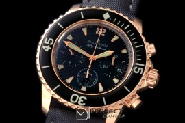 BP00036 5Fathoms Chrono RG/NY Black A-7750