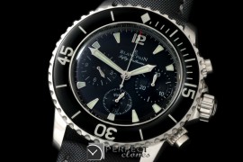 BP00031 5Fathoms Chrono SS/NY Black A-7750