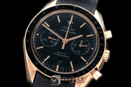 OMSP00087 Speedmaster Moon Watch RG/LE Black Stick A-7750