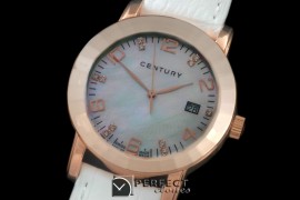 CE20011 Elegance Ladies RG/LE MOP White Swiss Quartz