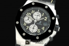 AAP10009 Royal Oak Chrono SS/RU Black R-Clad A-7750