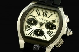 CARR00003R XXL Roadster Chrono SS/RU White 7753