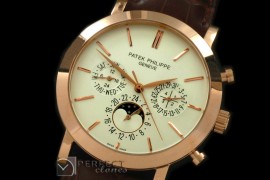 PPCA10036 Classic Perpetual Calendar RG/LE White Sticks Asian 28