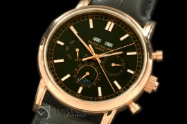 PPCC10019 Calendar Complications RG/LE Black Sticks Asian 2813