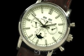 PPCC10013 Calendar Complications SS/LE White Sticks Asian 2813