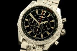 BLBB03012 Bentley Barnato Chrono SS/SS Black A-775Sec@3