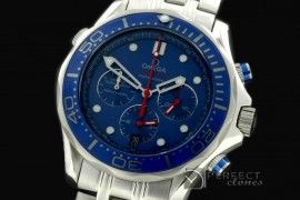 OMSE20104 Diver Pro 300M Chrono SS/SS Blue Jap Qtz