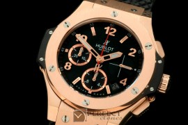 HB41-122 Big Bang Chrono 41mm RG/RU Black A-775Sec@3