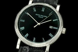 PP03002 3919 Calatstrava SS/LE Black Roman Quartz