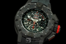 RM032-103 RM032 Diver Chronograph Carbon PVD/RU Asian 7752