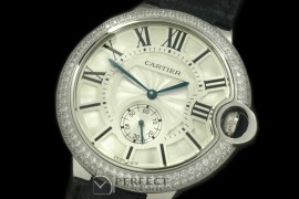 CARBA10051AD Ballon Bleu de Cartier Men SS/LE White Swiss Qtz