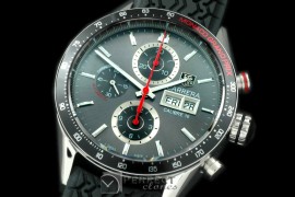 TGCA00129R Carrera 43mm Limited Ed Chrono SS/RU Grey A-