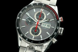 TGCA00129 Carrera 43mm Limited Ed Chrono SS/SS Grey A-7