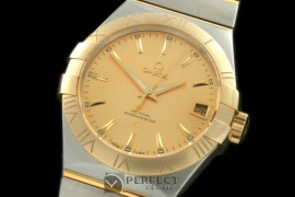OMCO00044 Double Eagle Men Auto SS/YG Gold Miyota 9105