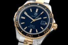 TGAQ00067 Aquaracer Calibre 5 SS/YG Black A-282