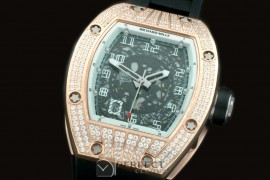 RM010-111 RG/RU Diam/White Asian 21J Decorated
